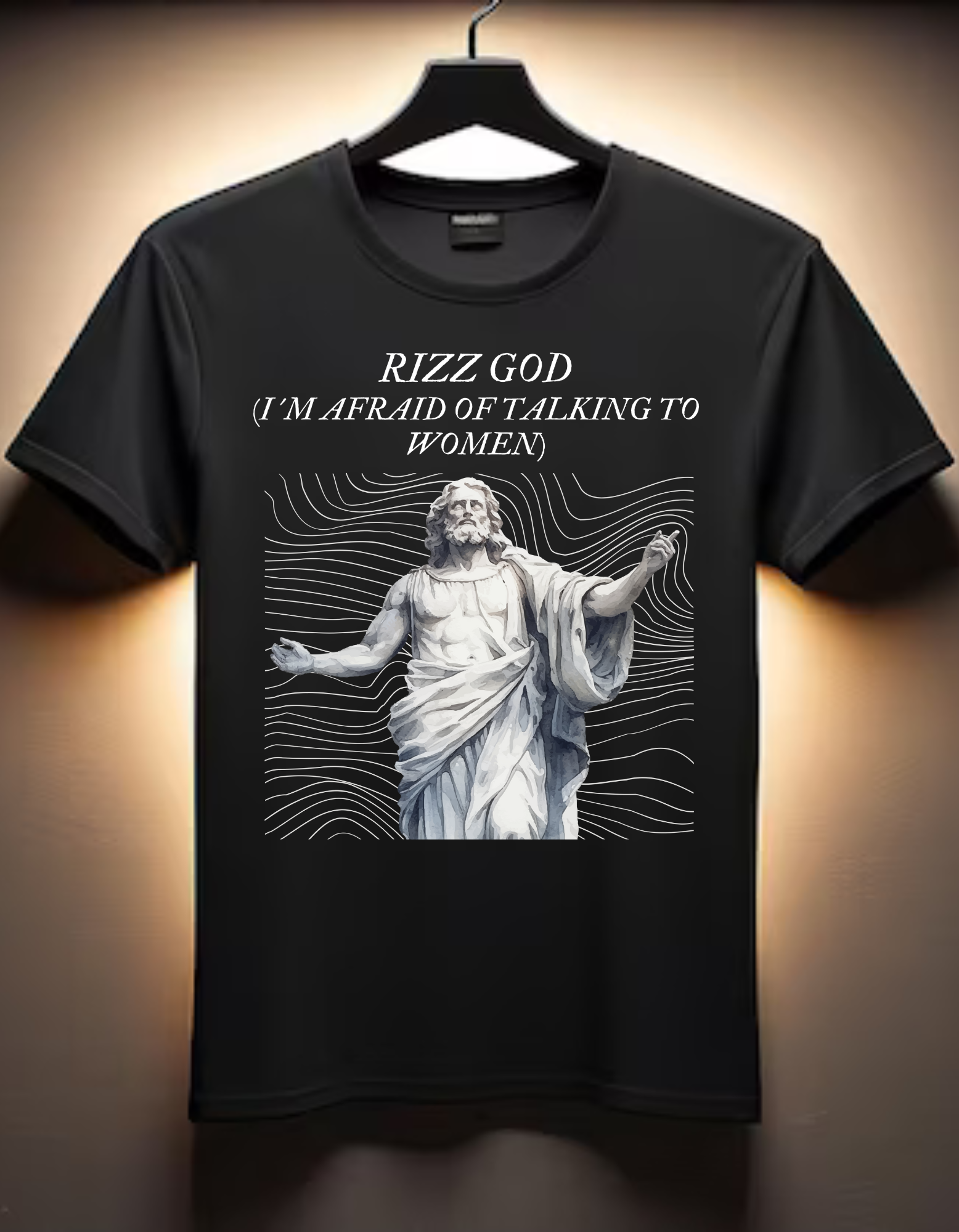 Rizz God - TShirt- Black – Epic Tee Fusion